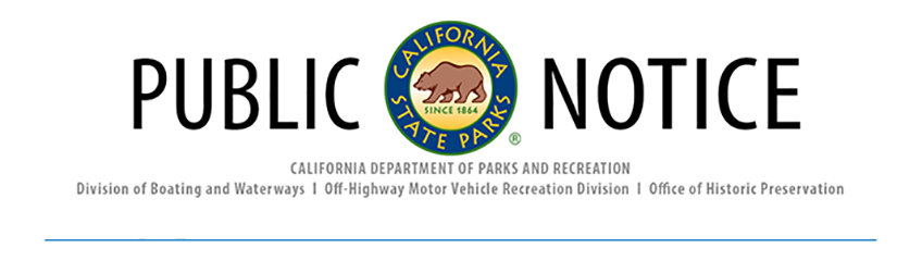 Public Notice Letterhead